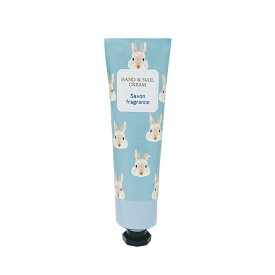 化粧品 化粧雑貨 スキンケア ハンド＆ネイルクリーム シャボン レチノール 動物柄 うさぎ コンパクト 乾燥 手荒れ いい香り うるおい 持ち運びに便利 学校 職場 旅行 かわいい おしゃれ 誕生日 ギフト プレゼント 30g