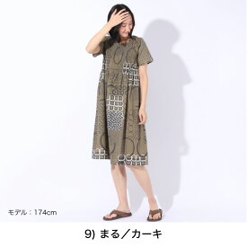 インド綿ワンピース レディース 夏 半袖 綿100% 涼しい ゆったり 体型カバー 花柄 ドット柄 全18柄 カジュアル おしゃれ 普段使い 旅行 リゾート 夏祭り