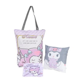 サンリオ ラッキーバッグ1000 クロミ トートバッグ バッグ スクエアクッション クッション 四角 プチタオル ハンカチ 子供用 キッズ 女の子 ギフト プレゼント かわいい おしゃれ