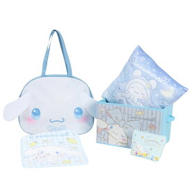 サンリオ ラッキーバッグ2000 シナモロール フェイスバッグ スクエアクッション クッション コスメポーチ ポーチ 収納ボックス マイクロファイバーハンドタオル 子供用 キッズ 女の子 ギフト プレゼント かわいい おしゃれ