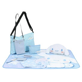 サンリオ ラッキーバッグ5000 シナモロール ショルダーバッグ スマホショルダー キーケース リールパスケース ミニフェイスクッション ブランケット コスメポーチ ハンドタオル 子供用 キッズ 女の子 ギフト プレゼント かわいい おしゃれ