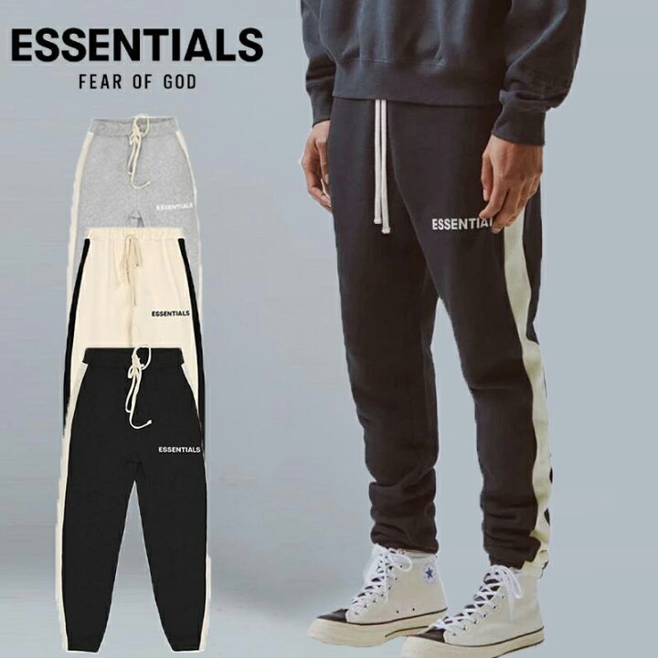 楽天市場】ESSENTIALS エッセンシャルズ パンツ フロントロゴ 