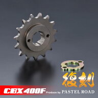 CBX400F 復刻フロントスプロケット スプロケ パステルロード 14149