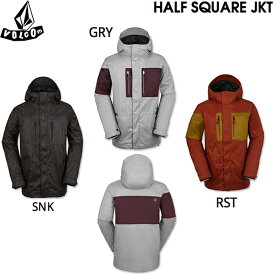 VOLCOM HALF SQUARE JKT ボルコム スノーボード ウェア ジャケット メンズ　男性