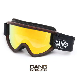 DANG SHADES / DANG SNOW NEW OG 2.5 Matte Tortoisex High Contrast Gold Mirror �S�[�O�� �n�C�R���g���X�g �S�[���h�~���[ �A�W�A���t�B�b�g �}�O�l�b�g�o�b�N�� �X�m�[�{�[�h snowboard