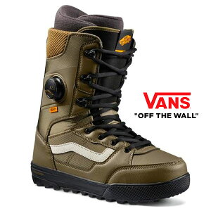 2024-2025Nf VANS SNOWBOARD BOOTS 'Invado Pro' BLACK/OLIVE oY Xm[{[h u[c Co[h v