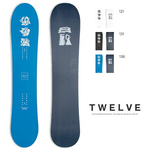 2024-2025Nf TWELVE SNOWBOARDS 'GROW KID'S' snowboard snowboarding ALLROUND DIRECTIONAL LOW-CAMBER Xm[{[h LbY I[Eh fBNVi ELo[