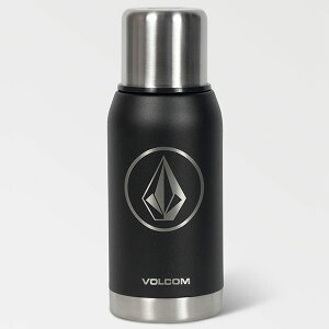 VOLCOM "FULL METAL THERMAL BOTTLE" BLACK {R ^ {g  Lv AEghA