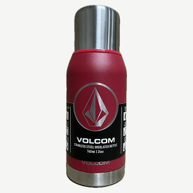 VOLCOM "FULL METAL THERMAL BOTTLE" RED ボルコム メタル ボトル 水筒 キャンプ アウトドア