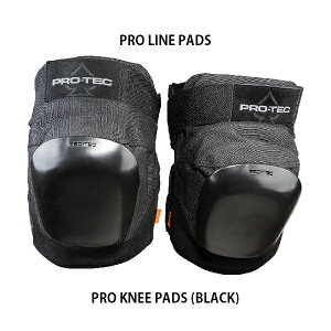 PRO-TEC PROLINE PRO KNEE PADS BLACK vebN vC v j[ pbh ubN S/M/L/XL SKATEBOARD BMX XP[g{[h veN^[ Gpbh l jZbNX h o[`J