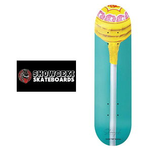 SHOWGEKI SKATEBOARDS LOLLIPOP TQ 145 KIDS 7.125 x 27.875 VEQL XP[g{[h XP[g fbL LbY Kids SKATE DECK SK8 XP{[  Xg[g p[N FLAKE tCN