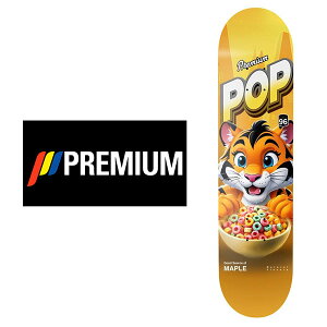 PREMIUM SKATEBOARDS POP TIGER KIDS 7.25 x 29.375 プレミアム キッズ スケートボード スケート デッキ SKATE DECK SK8 スケボー 板 ストリート パーク FLAKE フレイク
