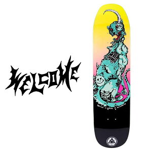 WELCOME SKATEBOARD CHEETAH ON SON OF MOONTRIMMER 8.25 �E�F���J�� �X�P�[�g�{�[�h �f�b�L�@�X�g���[�g �p�[�N �I�[���h�X�N�[��