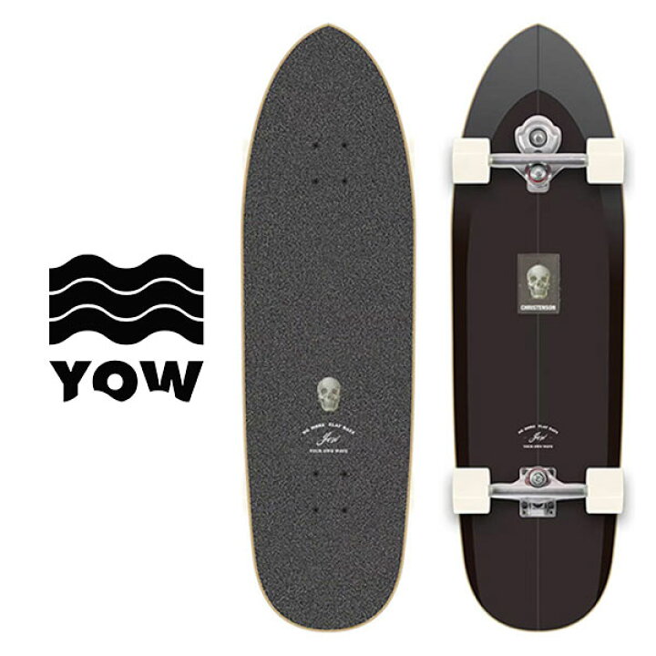 楽天市場】YOW SURF SKATE ヤウ スケートボード Hole Shot 33.85 