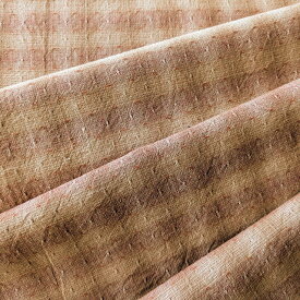 パッチワーク生地 先染めチェック 布 コットン 綿 赤系 キルト 手芸 ハンドメイド カットクロス sakizome370