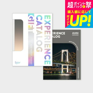 SOW EXPERIENCE �\�E �G�N�X�y���G���X �J�^���O�M�t�g �̌��^�J�^���O�M�t�g ������� �J�^���O�M�t�g�iSILVER�j / �����ŃV���[�Y �M�t�g�J�^���O �̌��M�t�g�`�P�b�g ���s�� �����j�� �a�����v