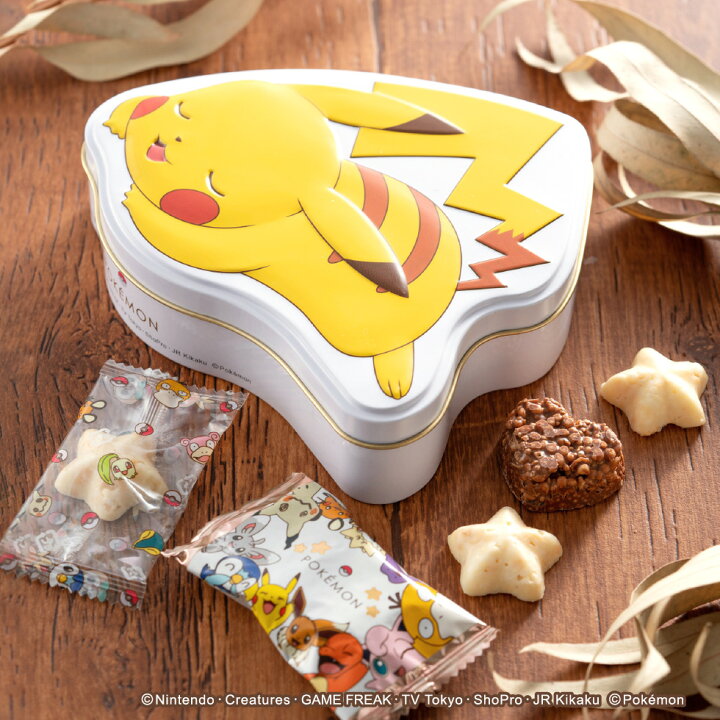 楽天市場 ポケモン チョコレート ピカチュウおやすみ缶 ポケットモンスター あす楽一時休止中 のし 包装 メッセージカード不可 C 22 Sd 内祝いとスイーツギフトパティエ