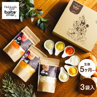 Disney ディズニー Baby Potage 北海道産無添加ベビーフード Disneyデザインのギフトボックス入り クラフ…