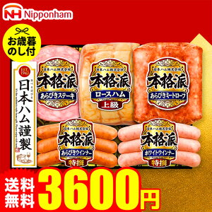 お歳暮ギフト ハム 詰め合わせ ギフト 日本ハム食べ物 本格派ギフト NH-501 お届け期間11月20日頃から12月中旬まで メーカー直送 LTDU ハムギフト 2025 詰合せ 詰め合わせ セット JGS 御歳暮 3000円
