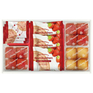 お歳暮 ギフト あまおう苺バウムクーヘン&プチフィナンシェ ギフトボックス(FAO-25R) / 結婚 出産 内祝い お祝い 出産内祝い お返し 香典返し 引っ越し ご挨拶 快気祝い 入学 就職 退職 贈答
