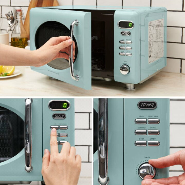 ミントグリーン 単機能電子レンジToffy 株式会社ラドンナ