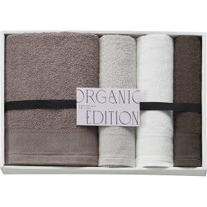 お歳暮 ギフト オーガニック エディション バス・フェイス・ウォッシュタオルセット OE1050 / 結婚 出産 内祝い お祝い 出産内祝い お返し 香典返し 引っ越し ご挨拶 快気祝い 入学 就職 退職