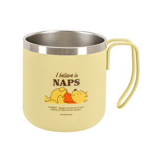 ディズニー ダブルステンレスマグカップ 300ml (ミッキー/プーさん/チップ&デール/スティッチ) ブランド コップ アウトドア キャンプ 金属 真空二重構造 CAPTAIN STAG キャプテンスタッグ 誕生日