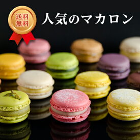 【人気の定番】人気のマカロン(12個12種)「上品な味わい、彩り華やか。贈り物にも最適です。」お中元 ギフト スイーツ お誕生日祝 内祝 お礼 送料無料 熨斗対応 クール便 ※北海道・九州400円加算（沖縄・離島は発送不可）