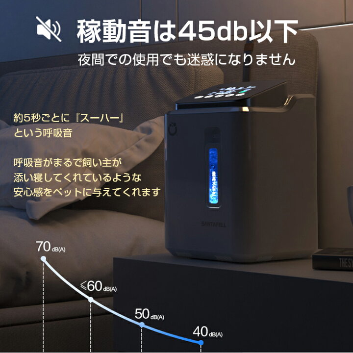 楽天市場】酸素 発生器 家庭用 酸素濃縮器 酸素吸入器 93％ 7L 静音 