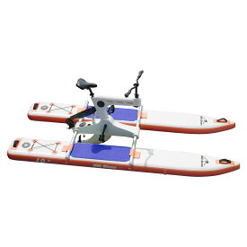 ＼★7.20(日)24H！5%OFFクーポン★／水上自転車 水上バイク 水上サイクリング インフレータブル 自転車 フロート バイクボート ダイビング シー 足漕ぎ 遊ぶ 潜水 泳ぐ 海上 水上スポーツ マリンスポーツ アクティビティ レジャー 波 海 川 湖 od638