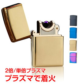 【20(火)限定★全品5%オフCP】ライター usb プラズマ着火 充電式 電子ライター 放電ライター オイル＆ガス不要 usb充電式 プレゼント rt004