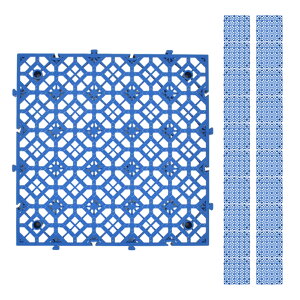 ガレージタイル 同色 20枚 セット フロアタイル 厚さ3cm 40cm 頑丈 耐荷重10t 倉庫 タイル ガレージマット 床タイル ガレージ 床 マット フロアマット リノベ 車庫 バイクガレージ 駐車場 バイク