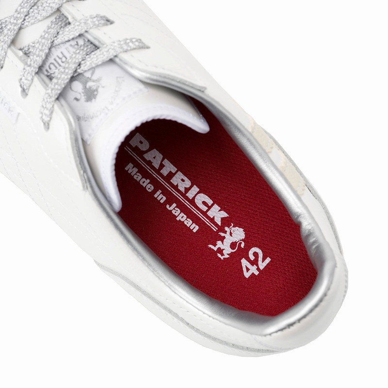 【公式】 PATRICK パトリック SULLY-PL シュリー パール ホワイト 505330 日本製 スニーカー シューズ 靴 メンズ レディース  ユニセックス ローカット WHITE レザー 革 カジュアル シンプル | PATRICK 公式 楽天市場店