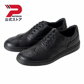 【公式】 【撥水】 パトリック PENNER-WP ペネル ウォータープルーフ ｜ 日本製 スニーカー シューズ 靴 ユニセックス メンズ レディース ｜ ローカット カジュアル シンプル おしゃれ きれいめ ビジネス 雨 レインシューズ ブラック 黒
