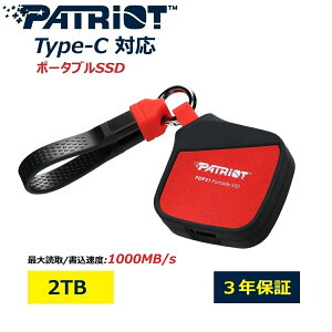 Patriot Memory PDP31 |[^uSSD 2TB USB 3.2 Gen2 Type-C P[ut OtSSD  10Gbps PCIe M.2 NVMe 2230 SSD f[^]1000MB/s ^ RpNg portable SSD e g Windows MacBook Linux Androi