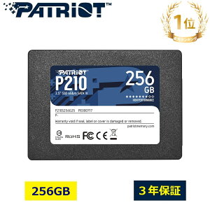 Patriot Memory SSD P210 256GB SATA3 Internal 2.5" ^SSD 2.5C` m[gp\R m[gPC fXNgbv ubN_P210S256G25
