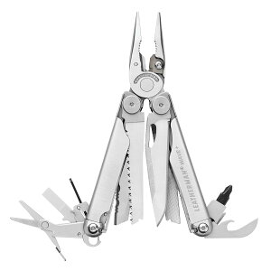 ���� LEATHERMAN ���U�[�}�� �A�E�g�h�A �}���`�c�[�� �\���i�C�t �L�����v WAVE PLUS (�E�F�[�u �v���X) �h�� ���{���K�i 25�N�ۏ�