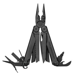 ���� LEATHERMAN ���U�[�}�� �A�E�g�h�A �}���`�c�[�� �\���i�C�t �L�����v WAVE PLUS (�E�F�[�u �v���X) �h�� ���{���K�i 25�N�ۏ�