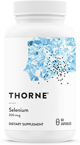 Thorne ソーン セレノメチオニン セレン 200mcg 60カプセル ミネラル サプリ サプリメント 栄養補助食品 海外サプリ アメリカ 健康維持