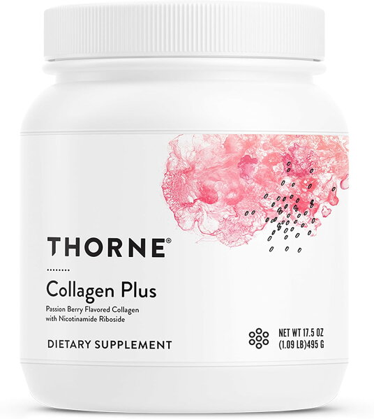Thorne ソーン コラーゲンプラス コラーゲン ニコチンアミドリボシド配合 パウダー 496g 美容 女性 サプリ サプリメント 栄養補助食品 海外サプリ アメリカ 健康維持