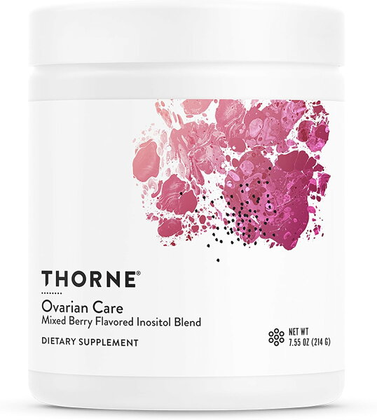 Thorne ソーン Ovarian Care 女性用 イノシトール・CoQ10配合 ミックスベリー風味 パウダー 214g 女性 サプリ サプリメント 栄養補助食品 海外サプリ アメリカ 健康維持