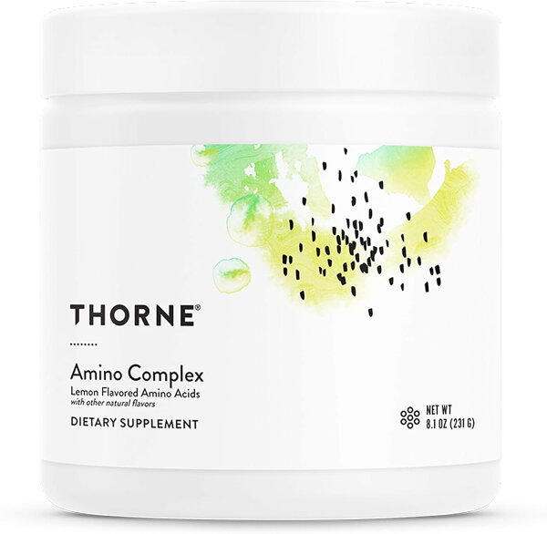Thorne ソーン アミノコンプレックス アミノ酸 EAA・BCAA配合 レモン風味 パウダー 227g 筋トレ トレーニング ワークアウト スポーツ アスリート 栄養補助食品 海外サプリ アメリカ
