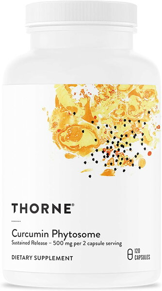 Thorne ソーン クルクミンフィトソーム クルクミン ウコン 500mg 高吸収Meriva配合 120カプセル サプリ サプリメント 栄養補助食品 海外サプリ アメリカ 健康維持
