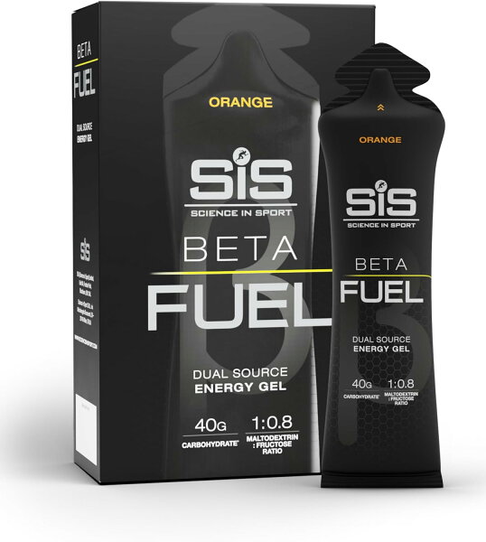 Science in Sport SiS サイエンスインスポーツ ベータフューエル デュアルソース エナジージェル 60ml×6個 炭水化物40g配合 高エネルギー 補給食 エネルギー補給 マラソン ランニング サイクリング ロードバイク トライアスロン 持久系スポーツ