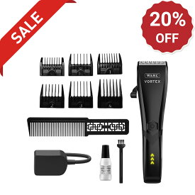 【スーパーSALE│ 20%OFF】WAHL ウォール Vortex ボルテックス バリカン クリッパー ヘアクリッパー コードレス 電動バリカン フェード 刈り上げ 初心者向け 練習用 セルフカット 散髪 家庭用 学生 メンズ