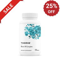 【スーパーSALE│ 25%OFF】Thorne ソーン ベーシックBコンプレックス ビタミンB群 活性型ビタミンB・コリ…