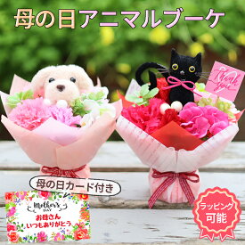【14時まで当日発送】父の日 ギフト 送料無料 プレゼント 花束 そのまま飾れる カーネーション 日付指定 可能 2025 フラワーギフト 卒業 入学 誕生日 猫 プードル 犬 癒し ブーケ プレゼント 誕生日 ギフト 30代 40代 50代 プードル 敬老 花 結婚式 お返し 発表会