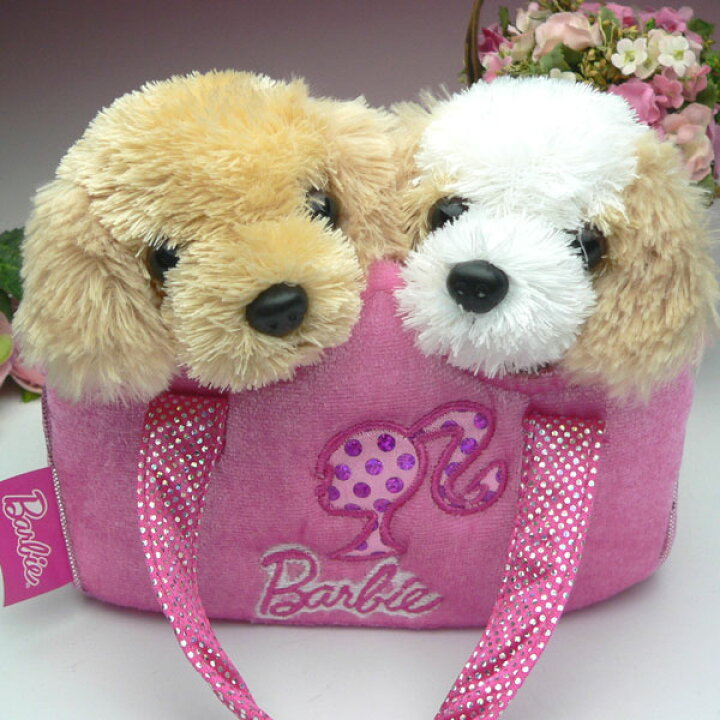 楽天市場 ぬいぐるみ バッグ 犬 コッカスパニエル 2匹 Barbie バービー Fancy Pals ファンシーパルズ キッズ いぬ わんちゃん 3歳 4歳 5歳 6歳 用 プレゼント バレエ 子供バッグ パールパティ