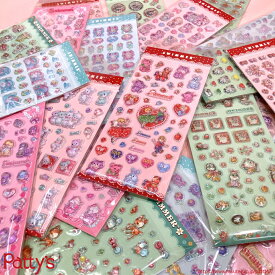 【スイマー】スイマーPVC 立体シール【SWIMMER】SMST-001-024 立体 シール シール交換 ステッカー 手帳 スマホ タブレット デコレーション パティズ [あす楽]