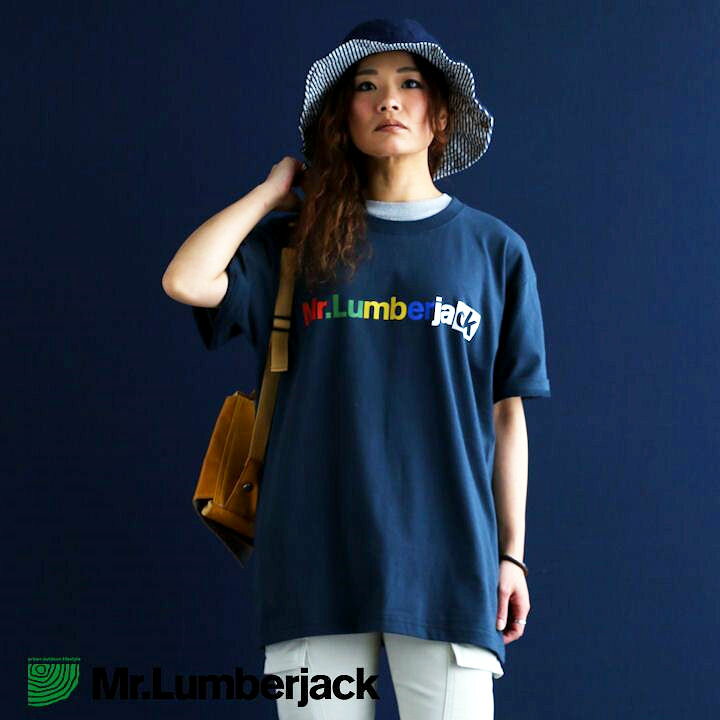 楽天市場 半袖ｔシャツ カラージャック ラバープリント 綿100 白 ネイビー 紺 メンズ レディースtシャツ コットン 半袖tシャツ レディース ミスターランバージャック ティーシャツ ティシャツ プリントtシャツ 半袖 Mr Lumberjack ｐａｔｙ
